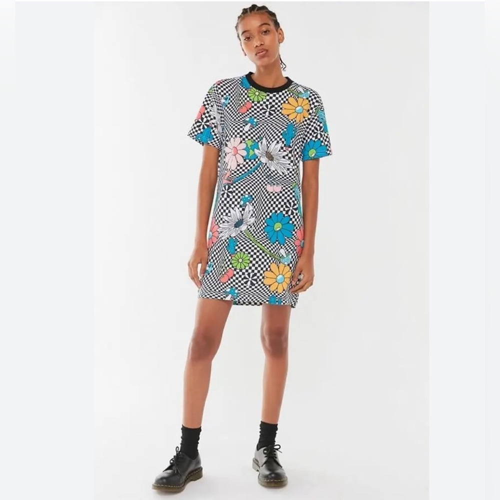 Stussy Y2K style Tshirt Dress